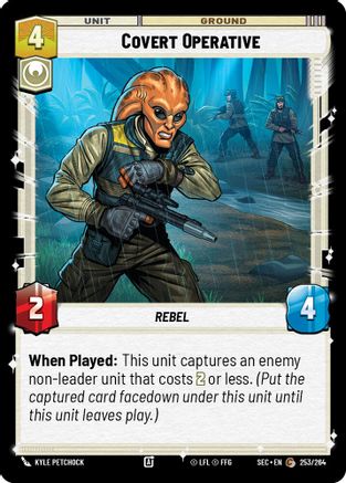 Covert Operative (253/264) (253/264) [Secrets of Power] - Fantasy Flight Games - Card Brawlers | Quebec | Canada |