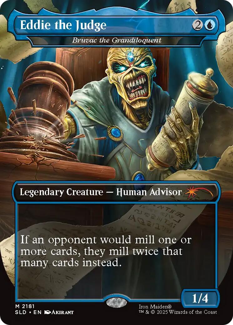 Eddie the Judge - Bruvac the Grandiloquent [Secret Lair Drop Series] - Magic: The Gathering - Card Brawlers | Quebec | Canada |