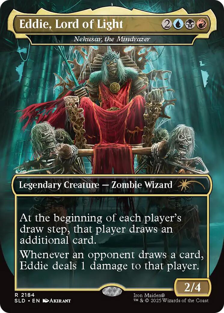 Eddie, Lord of Light - Nekusar, the Mindrazer [Secret Lair Drop Series] - Magic: The Gathering - Card Brawlers | Quebec | Canada |