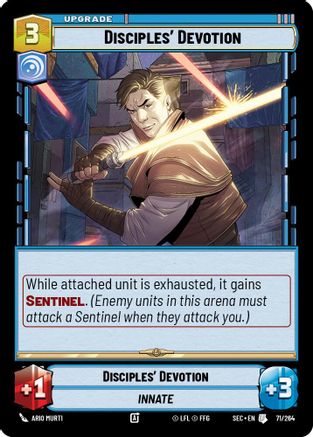 Disciples' Devotion (71/264) (71/264) [Secrets of Power] - Fantasy Flight Games - Card Brawlers | Quebec | Canada |