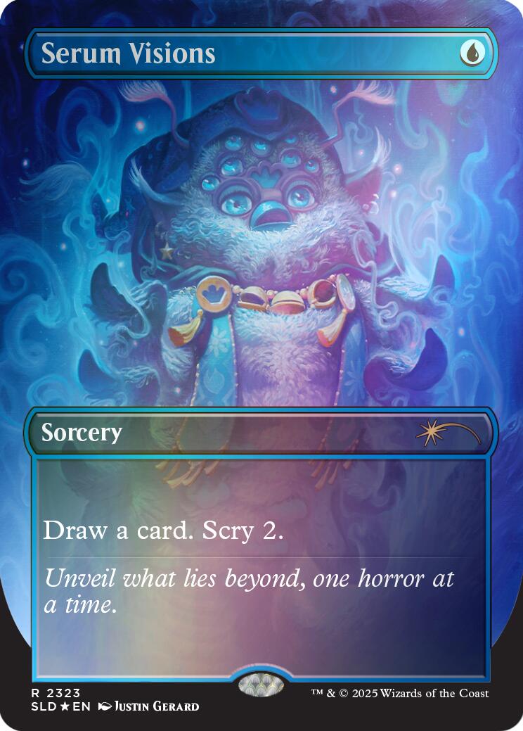 Serum Visions (2323) (Rainbow Foil) [Secret Lair Drop Series] - Magic: The Gathering - Card Brawlers | Quebec | Canada |