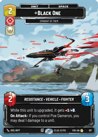 Black One - Straight At Them (157) (157) [Sector and Regional Promos: Season 1] - Fantasy Flight Games - Card Brawlers | Quebec | Canada |
