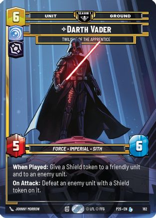 Darth Vader - Twilight of the Apprentice (162) (162) [Sector and Regional Promos: Season 1] - Fantasy Flight Games - Card Brawlers | Quebec | Canada |