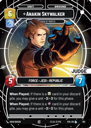 Anakin Skywalker - Champion of Mortis (146) (146) [Judge Promos] - Fantasy Flight Games - Card Brawlers | Quebec | Canada |