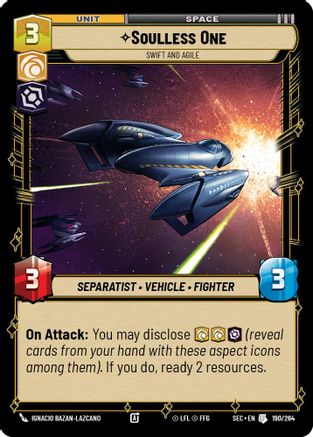 Soulless One (190/264) - Swift and Agile (190/264) [Secrets of Power] - Fantasy Flight Games - Card Brawlers | Quebec | Canada |