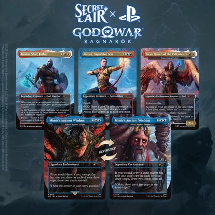 Secret Lair x God of War: Norse - Non-Foil Edition - Secret Lair Drop Series - Card Brawlers | Quebec | Canada |