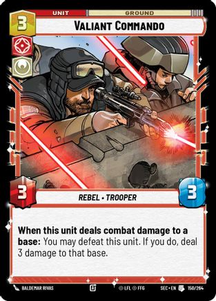 Valiant Commando (150/264) (150/264) [Secrets of Power] - Fantasy Flight Games - Card Brawlers | Quebec | Canada |
