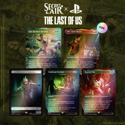 Secret Lair x The Last of Us Part I - Rainbow Foil Edition - Secret Lair Drop Series - Card Brawlers | Quebec | Canada |