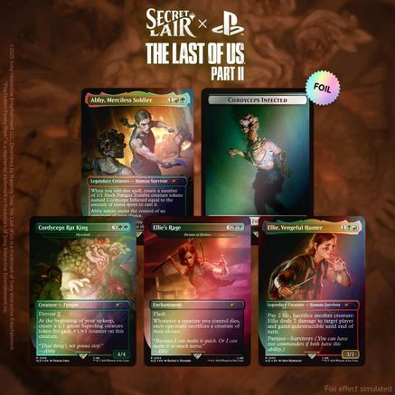Secret Lair x The Last of Us Part II - Rainbow Foil Edition - Secret Lair Drop Series - Card Brawlers | Quebec | Canada |