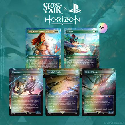 Secret Lair x Horizon: Into the Forbidden West - Rainbow Foil Edition - Secret Lair Drop Series - Card Brawlers | Quebec | Canada |