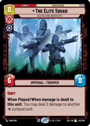 The Elite Squad (143/264) - Neutralizing Insurgents (143/264) [Secrets of Power] - Fantasy Flight Games - Card Brawlers | Quebec | Canada |