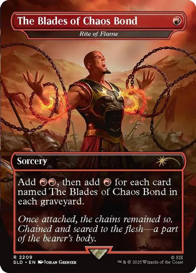 The Blades of Chaos Bond - Rite of Flame [Secret Lair Drop Series] - Magic: The Gathering - Card Brawlers | Quebec | Canada |