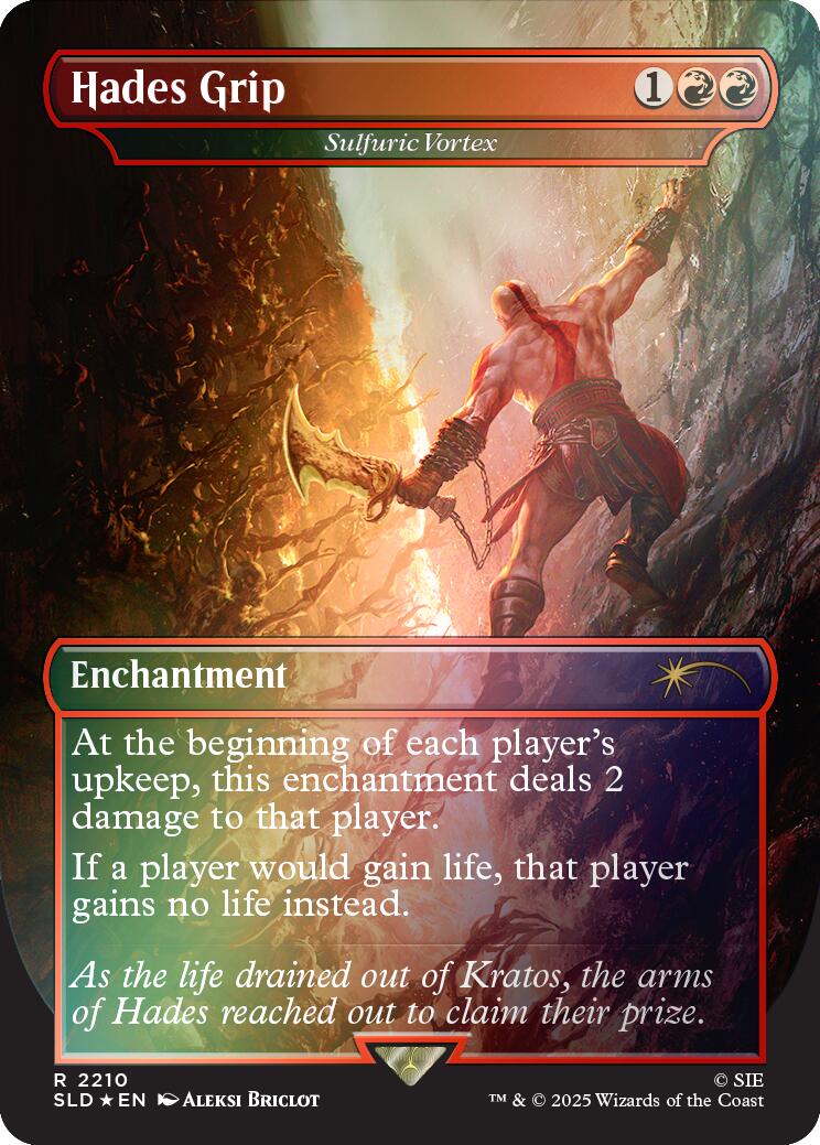 Hades Grip - Sulfuric Vortex (Rainbow Foil) [Secret Lair Drop Series] - Magic: The Gathering - Card Brawlers | Quebec | Canada |