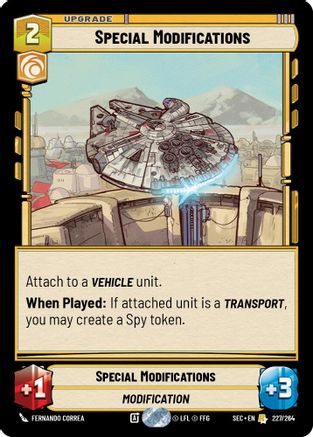 Special Modifications (227/264) (227/264) [Secrets of Power] - Fantasy Flight Games - Card Brawlers | Quebec | Canada |