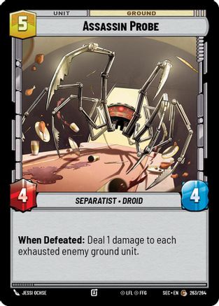Assassin Probe (263/264) (263/264) [Secrets of Power] - Fantasy Flight Games - Card Brawlers | Quebec | Canada |