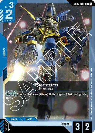 Barzam (GD02-016) - Dual Impact
