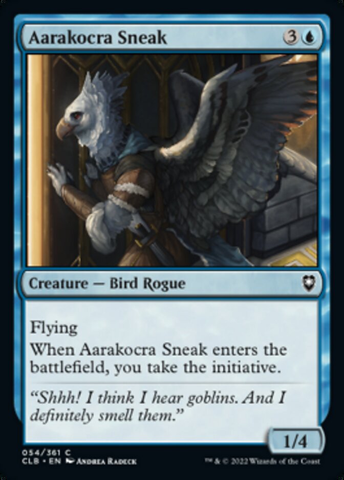 Aarakocra Sneak [Commander Legends: Battle for Baldur's Gate] - Magic: The Gathering - Card Brawlers | Quebec | Canada |