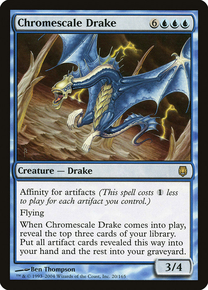 Chromescale Drake [Darksteel] - Magic: The Gathering - Card Brawlers | Quebec | Canada |