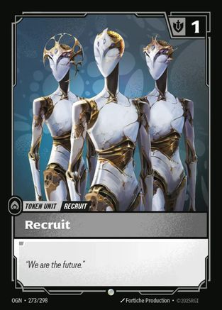 Recruit (273) // Buff (273/298) - Origins - Origins - Card Brawlers | Quebec | Canada |