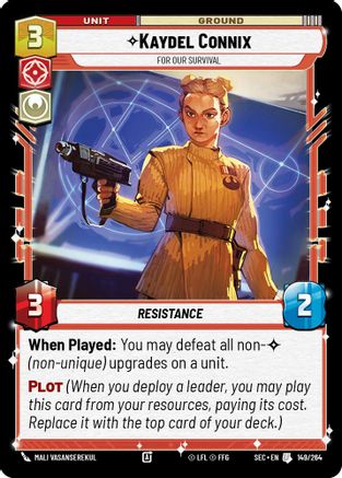 Kaydel Connix - For Our Survival (149/264) (149/264) [Secrets of Power] - Fantasy Flight Games - Card Brawlers | Quebec | Canada |