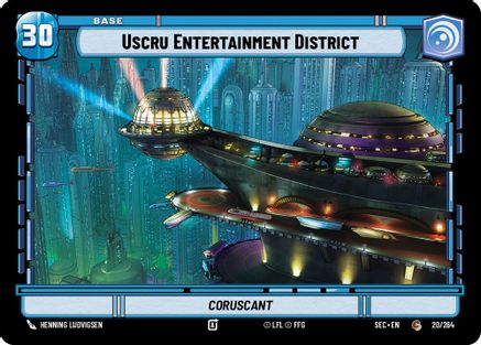 Uscru Entertainment District // Spy (20/264 // T01/T02) (20/264 // T01/T02) [Secrets of Power] - Fantasy Flight Games - Card Brawlers | Quebec | Canada |