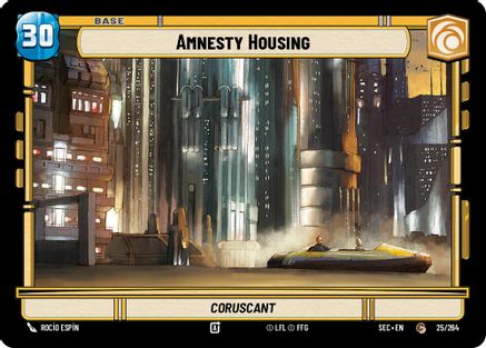Amnesty Housing // Spy (25/264 // T01/T02) (25/264 // T01/T02) [Secrets of Power] - Fantasy Flight Games - Card Brawlers | Quebec | Canada |