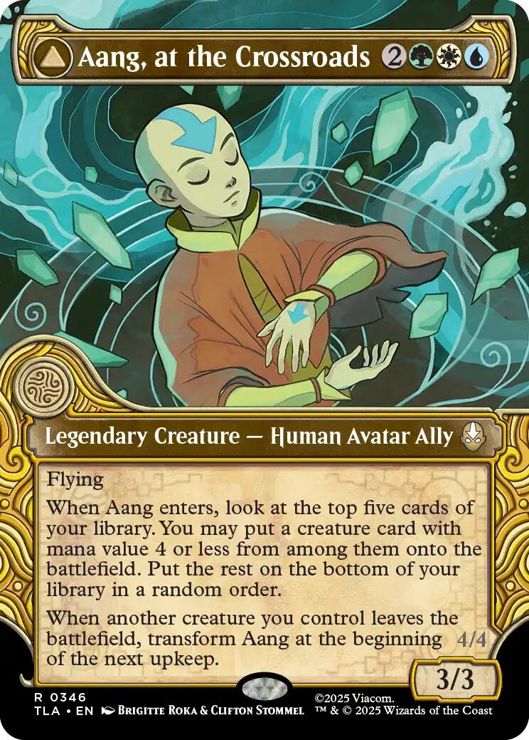 Aang, at the Crossroads (Showcase) [Avatar: The Last Airbender] - Magic: The Gathering - Card Brawlers | Quebec | Canada |