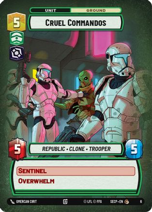 Cruel Commandos (6) [Secrets of Power: Weekly Play] - Fantasy Flight Games - Card Brawlers | Quebec | Canada |