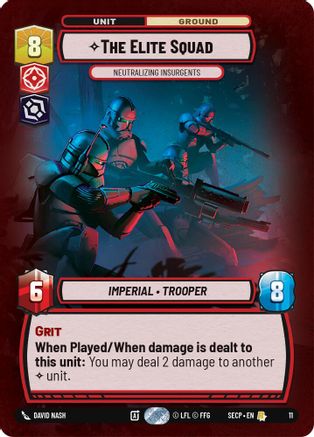 The Elite Squad - Neutralizing Insurgents (11) [Secrets of Power: Weekly Play] - Fantasy Flight Games - Card Brawlers | Quebec | Canada |