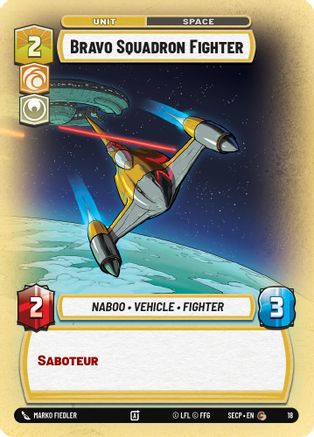 Bravo Squadron Fighter (18) [Secrets of Power: Weekly Play] - Fantasy Flight Games - Card Brawlers | Quebec | Canada |