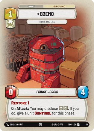 B2EMO - That's Two Lies (19) [Secrets of Power: Weekly Play] - Fantasy Flight Games - Card Brawlers | Quebec | Canada |