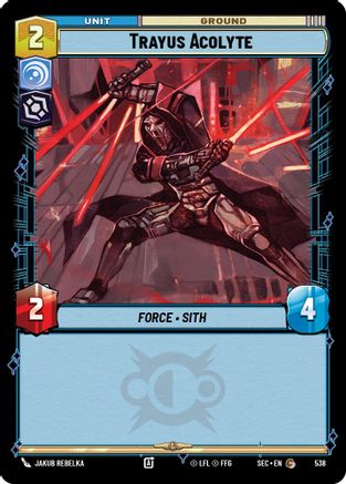 Trayus Acolyte (538) (538) [Secrets of Power] - Fantasy Flight Games - Card Brawlers | Quebec | Canada |