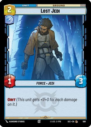 Lost Jedi (568) (Foil) (568) [Secrets of Power] - Fantasy Flight Games - Card Brawlers | Quebec | Canada |
