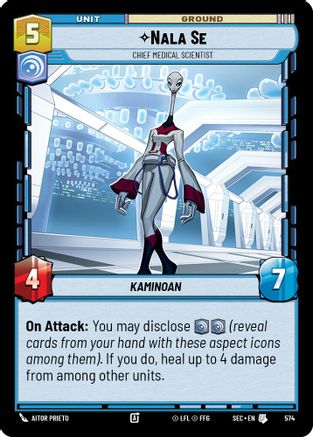Nala Se - Chief Medical Scientist (Foil) (575) (575) [Secrets of Power] - Fantasy Flight Games - Card Brawlers | Quebec | Canada |