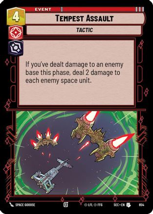 Tempest Assault (654) (Foil) (654) [Secrets of Power] - Fantasy Flight Games - Card Brawlers | Quebec | Canada |