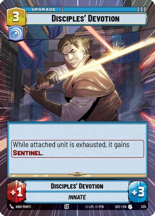 Disciples' Devotion (335) (Hyperspace) (335) [Secrets of Power] - Fantasy Flight Games - Card Brawlers | Quebec | Canada |