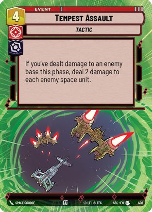 Tempest Assault (408) (Hyperspace) (408) [Secrets of Power] - Fantasy Flight Games - Card Brawlers | Quebec | Canada |