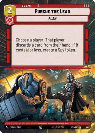 Pursue the Lead (442) (Hyperspace) (442) [Secrets of Power] - Fantasy Flight Games - Card Brawlers | Quebec | Canada |