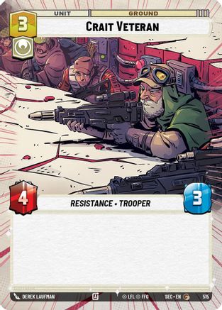Crait Veteran (515) (Hyperspace) (515) [Secrets of Power] - Fantasy Flight Games - Card Brawlers | Quebec | Canada |
