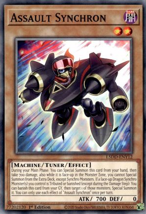 Assault Synchron [L5DD-ENY12] Common - Yu-Gi-Oh! - Card Brawlers | Quebec | Canada |