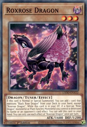 Roxrose Dragon [L5DD-ENA12] Common - Yu-Gi-Oh! - Card Brawlers | Quebec | Canada |