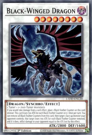 Black-Winged Dragon [L5DD-ENC30] Common - Yu-Gi-Oh! - Card Brawlers | Quebec | Canada |