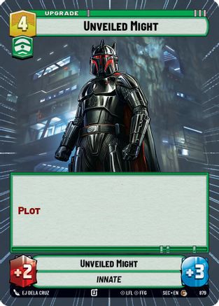 Unveiled Might (879) (Hyperspace Foil) (879) [Secrets of Power] - Fantasy Flight Games - Card Brawlers | Quebec | Canada |