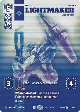 Lightmaker - I Have An Idea (Prestige) (1066) (1066) [Secrets of Power] - Fantasy Flight Games - Card Brawlers | Quebec | Canada |