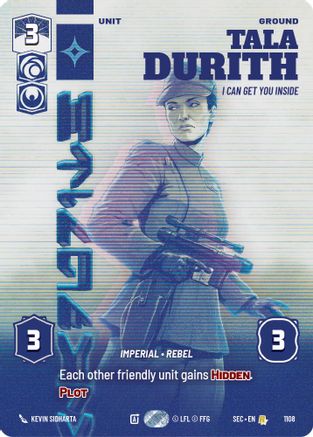 Tala Durith - I Can Get You Inside (Prestige Foil) (1108) (1108) [Secrets of Power] - Fantasy Flight Games - Card Brawlers | Quebec | Canada |
