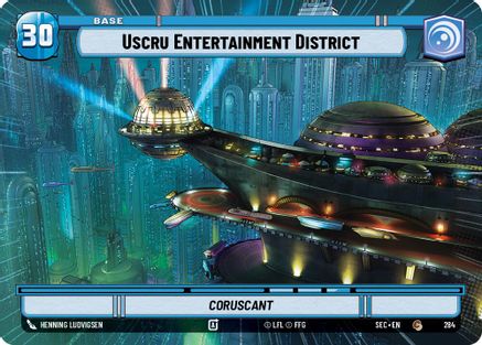 Uscru Entertainment District // Experience (284 // t04/t04) (Hyperspace) (284 // T04/T04) [Secrets of Power] - Fantasy Flight Games - Card Brawlers | Quebec | Canada |