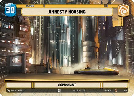Amnesty Housing // Experience (289 // t04/t04) (Hyperspace) (289 // T04/T04) [Secrets of Power] - Fantasy Flight Games - Card Brawlers | Quebec | Canada |