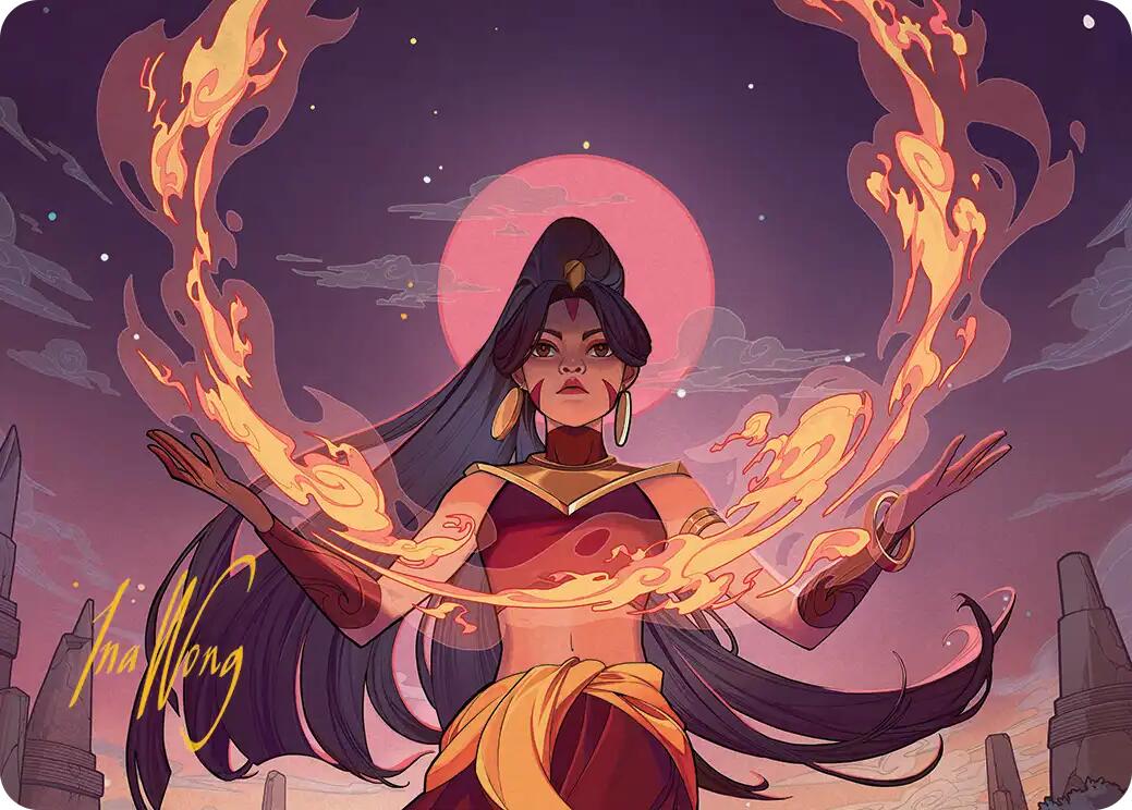 Firebending Student Art Card (Gold-Stamped Signature) [Avatar: The Last Airbender Art Series] - Magic: The Gathering - Card Brawlers | Quebec | Canada |