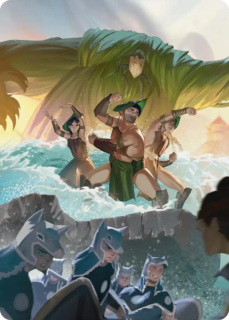 Swampbenders Art Card [Avatar: The Last Airbender Art Series] - Magic: The Gathering - Card Brawlers | Quebec | Canada |