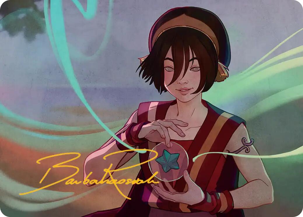 Toph, the First Metalbender Art Card (Gold-Stamped Signature) [Avatar: The Last Airbender Art Series] - Magic: The Gathering - Card Brawlers | Quebec | Canada |